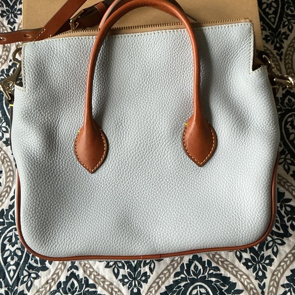 Dooney & Bourke Gray and Brown Shoulder Bag - Picture 3 of 7